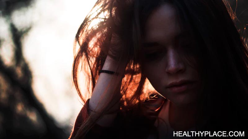 "schizophrenia and grief, anger"