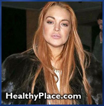 What's wrong with the advice that people offer to Lindsay Lohan on drinking and addictions.