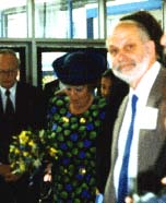 Stanton, presenting keynote address before Queen Beatrix