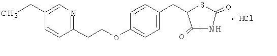 Actos Structural Formula