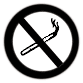 No smoking sign