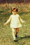 Joan, age 2, at a relative's farm, within a year of sex reassignment