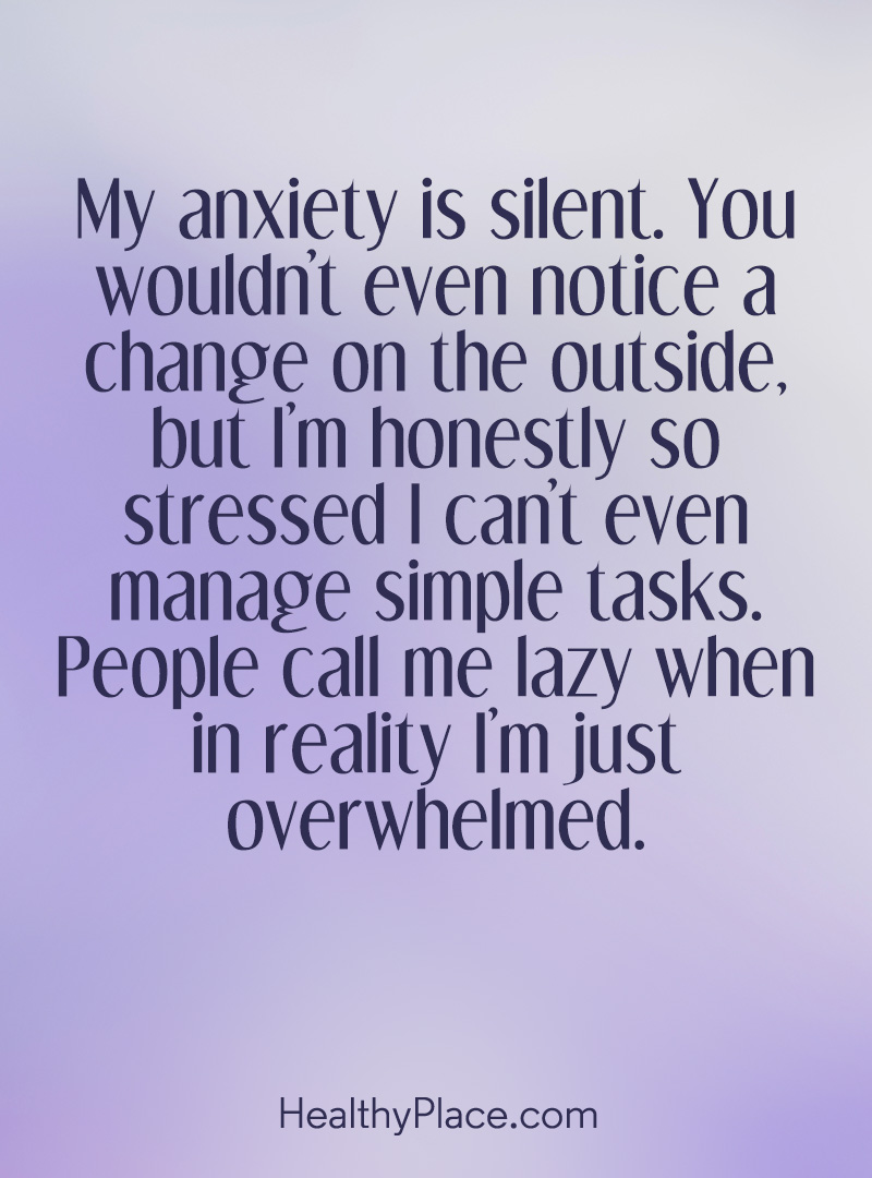Quotes on Anxiety  HealthyPlace