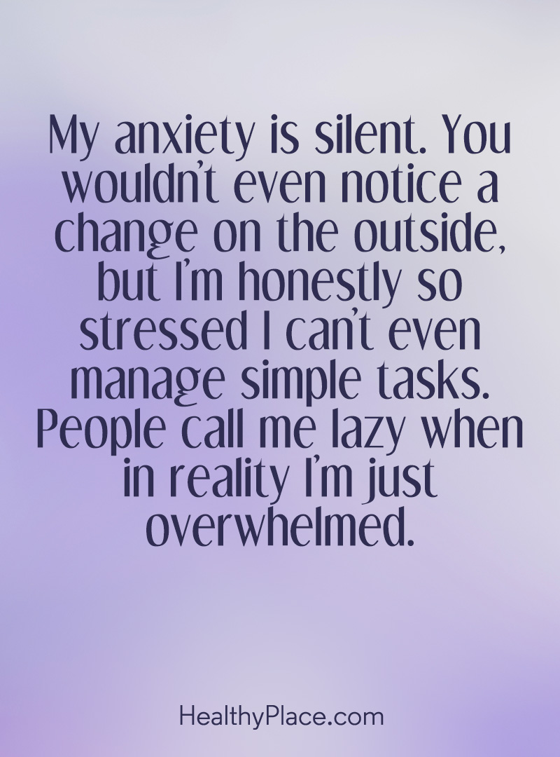 Quotes on Anxiety HealthyPlace