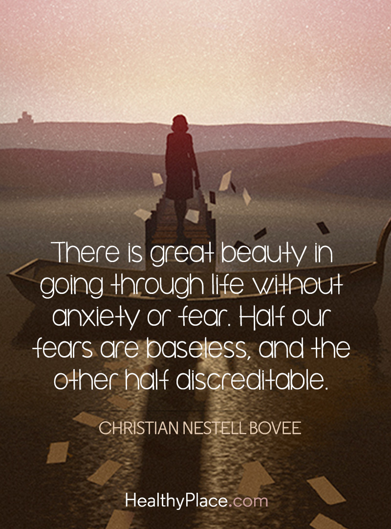 Quotes on Anxiety | HealthyPlace
