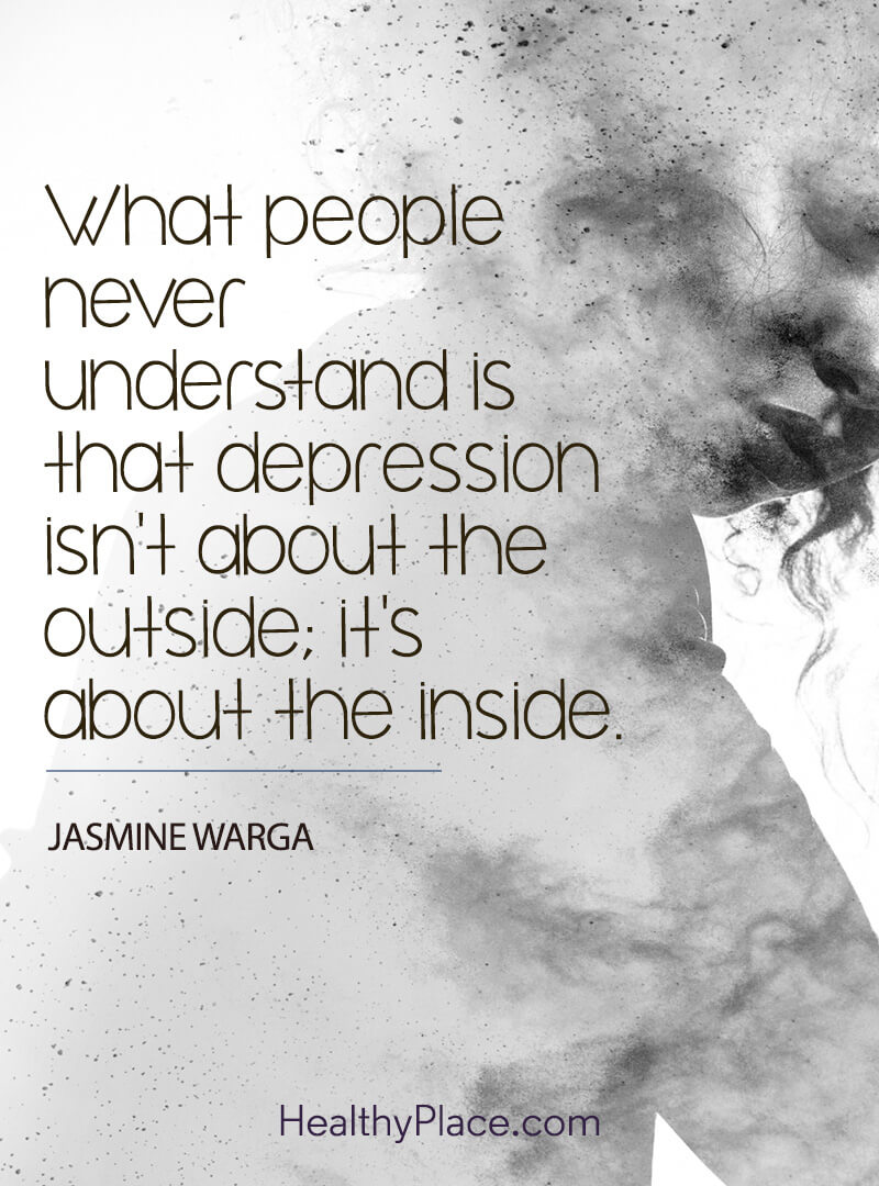 depressed quote everyone has a story