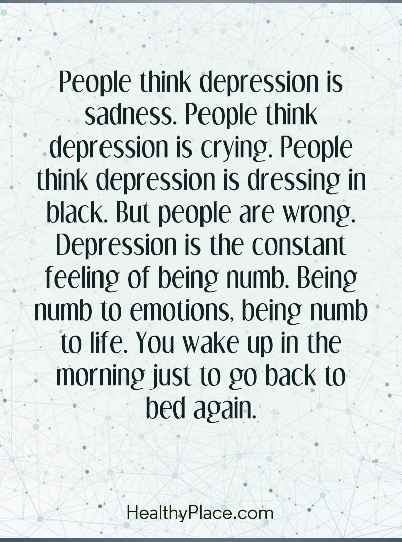 depression paragraph