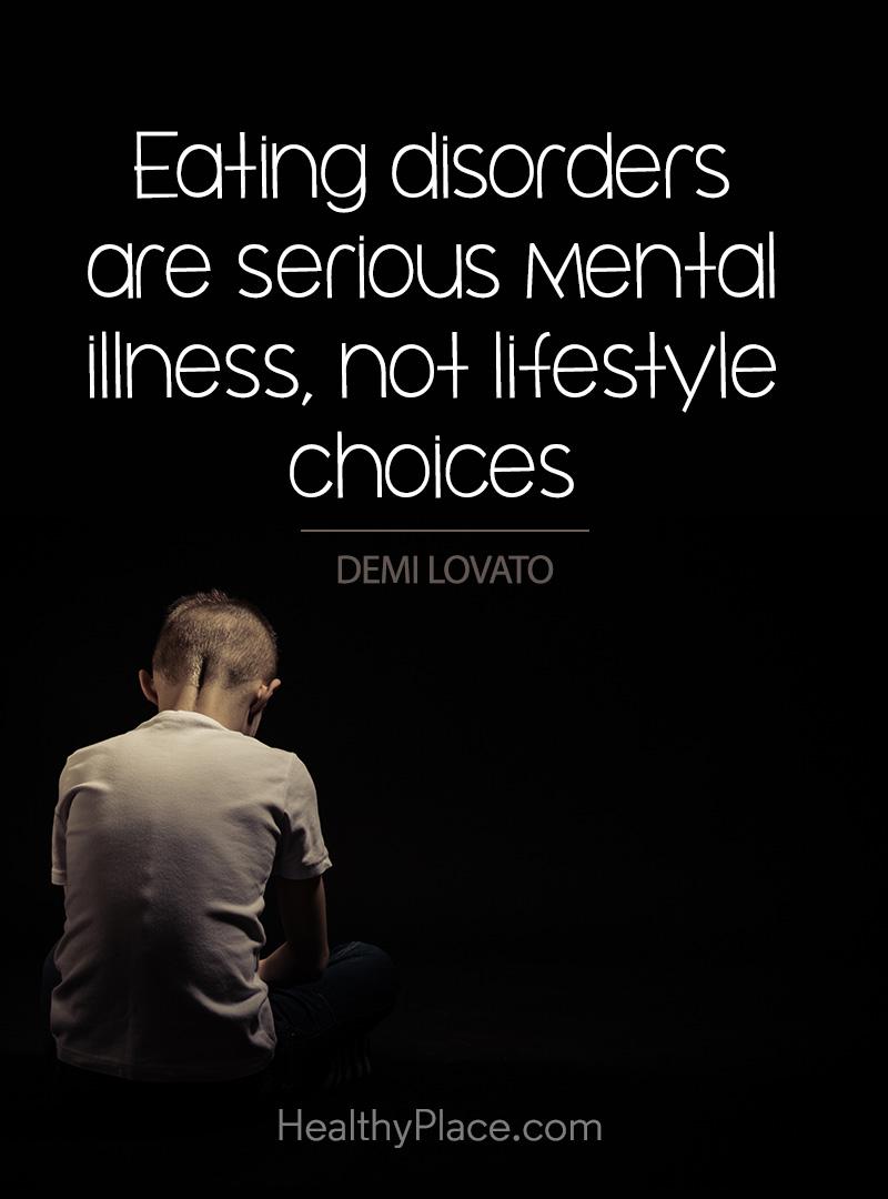 Quotes On Eating Disorders Healthyplace