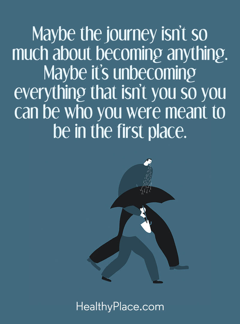 self help quote healthyplace
