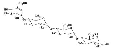 Acarbose chemical structure