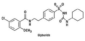 Glyburide Structural Formula