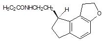 Rozerem, ramelton, chemical structure