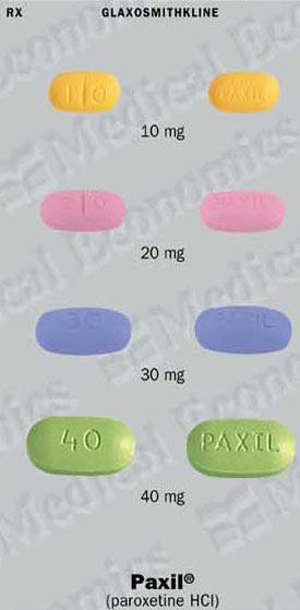 why is paxil prescribed with ativan