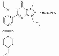 levitra structural formula