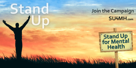 Twitter Header - Stand Up for Mental Health Campaign