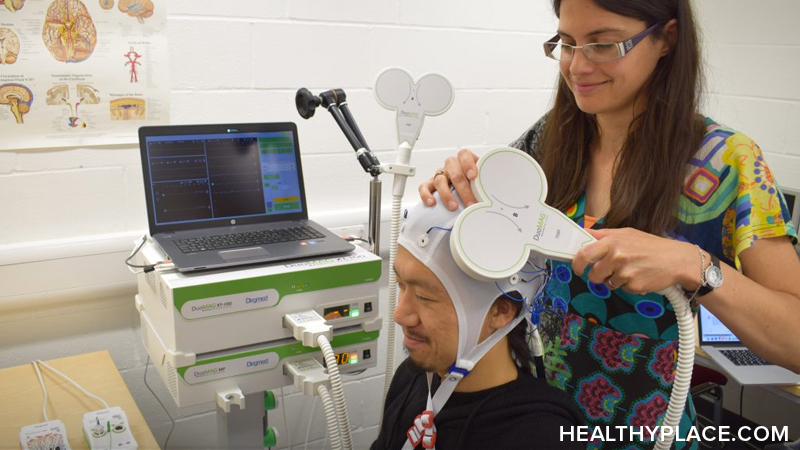 Magnetic seizure therapy is a form of electrotherapy being investigated for the treatment of mental health disorders. Find out more at HealthyPlace.