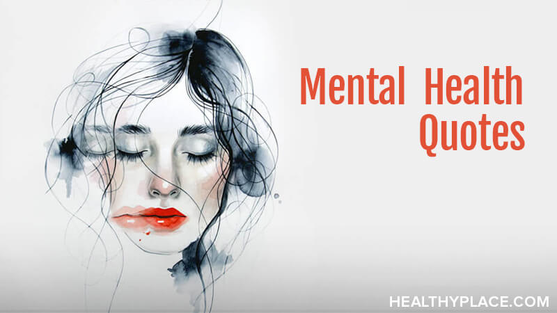 Quotes on mental health, quotes on mental illness that are insightful and inspirational. Plus these mental health quotes are set on shareable images.