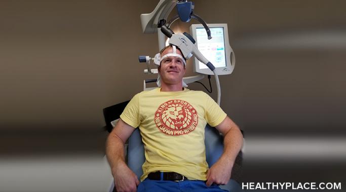 What is it like to get Transcranial Magnetic Stimulation (TMS) for depression? I walk you through my TMS experience, including pictures and video on HealthyPlace.