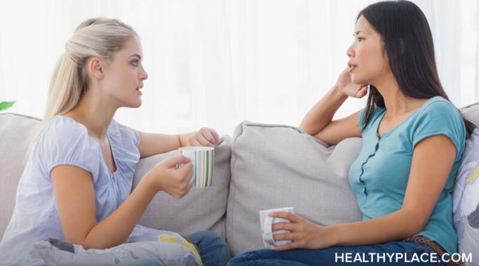 Talking about your mental health with others can be difficult, but it is essential for healing. Get tips to help you know what to say at HealthyPlace.