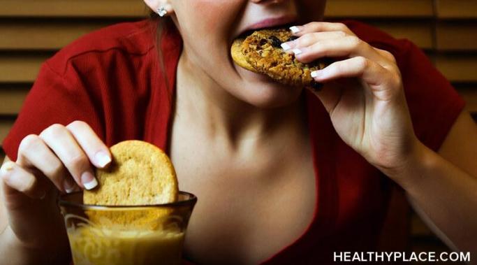 What is the big, important difference between binge eating disorder and overeating? Find out at HealthyPlace.