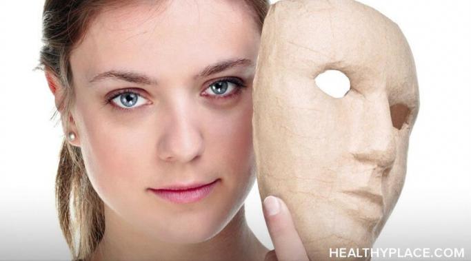 I wear a figurative mask in public to hide my depression. But recently, I began wondering if using masking is a valid coping strategy. Find out more at HealthyPlace.