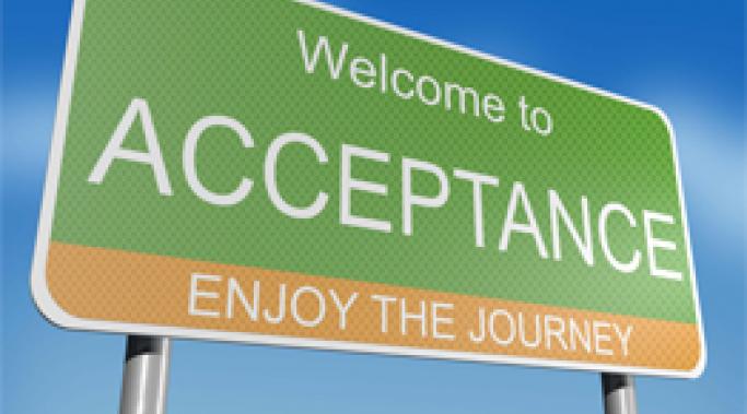 Acceptance of what we can, and what we can't change is important. In fact, learning acceptance in mental health recovery is vital.