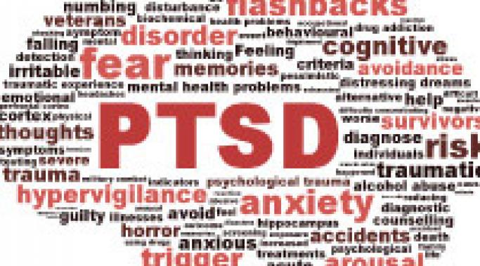 Anyone can be startled but people with combat PTSD can have an exaggerated startle response. Their startle response could even be traumatizing. Check this out.