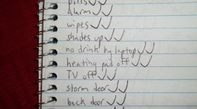 Schizophrenia doesn't usually include obsessive thinking. But sometimes medication for schizophrenia can cause obsessive thinking. Look at this.