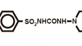 Tolinase structural formula