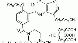 Sildenafil structural formula