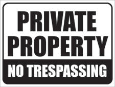 no-trespassing