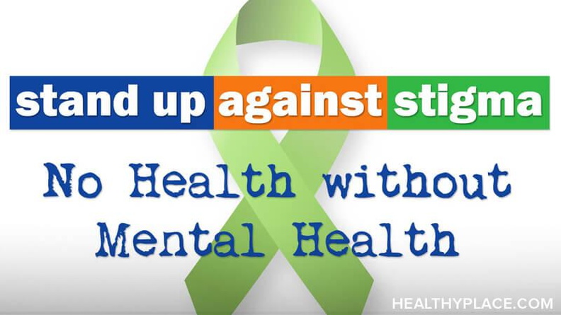 Mental illness labels are intrinsically different than stigma. Stigma is societal, labeling ourselves is self-stigma. Similar, but entirely different. 