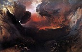 John Martin's painting, "The Great Day of His Wrath", depicts anger.