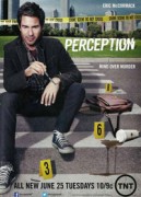 How tv show, Perception, portrays schizophrenia relapse.