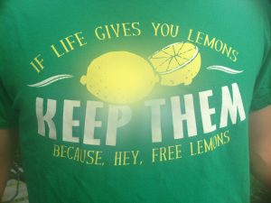 f life hands you lemons, don't panic