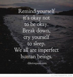 Letting someone with mental illness be upset is uncomfortable for many people. How can you comfortably let someone with mental illness be upset? Read this.