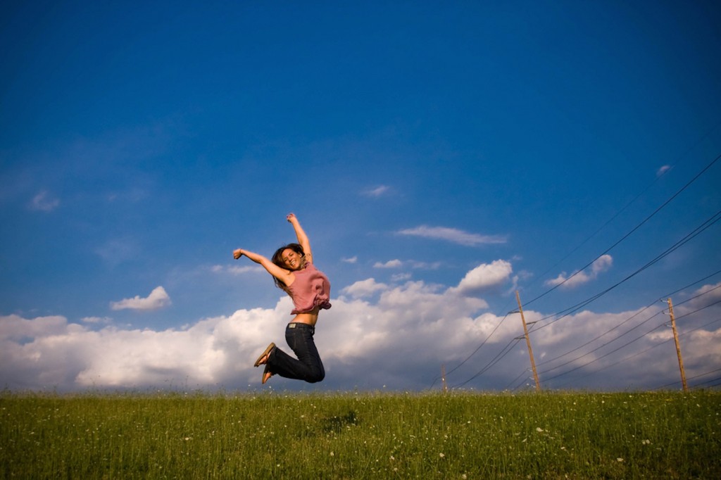 Positive actions will lead to positive thinking and help create a blissful life. It's shown that doing positive things leads to better mental health. Read this.