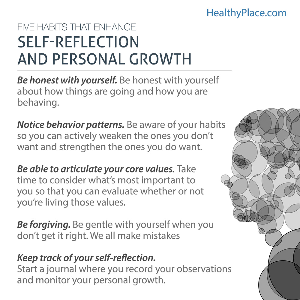 my journey towards personal growth reflection