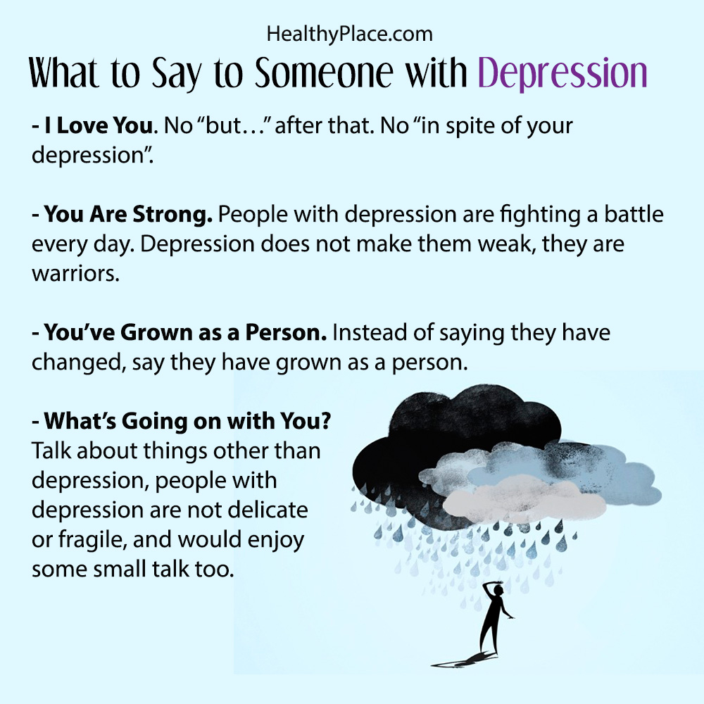 Is when depressed someone Helping Someone