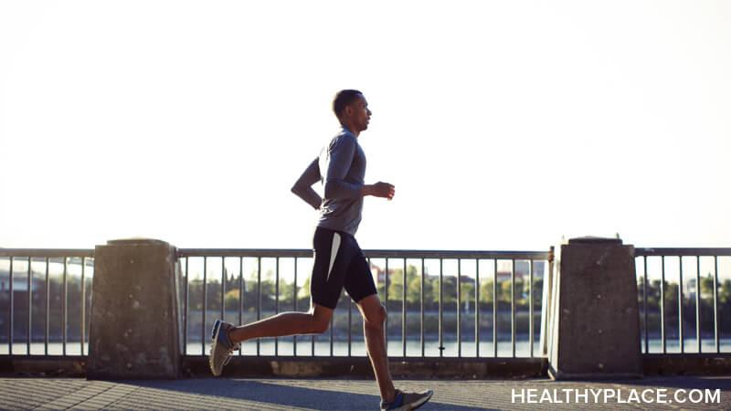 Exercise helps with depression naturally, but it's hard to get motivated and work out when you're depressed. Learn how exercise helps with depression at HealthyPlace and you could find yourself feeling excited about feeling better now. A pick-me-up is but movements away.